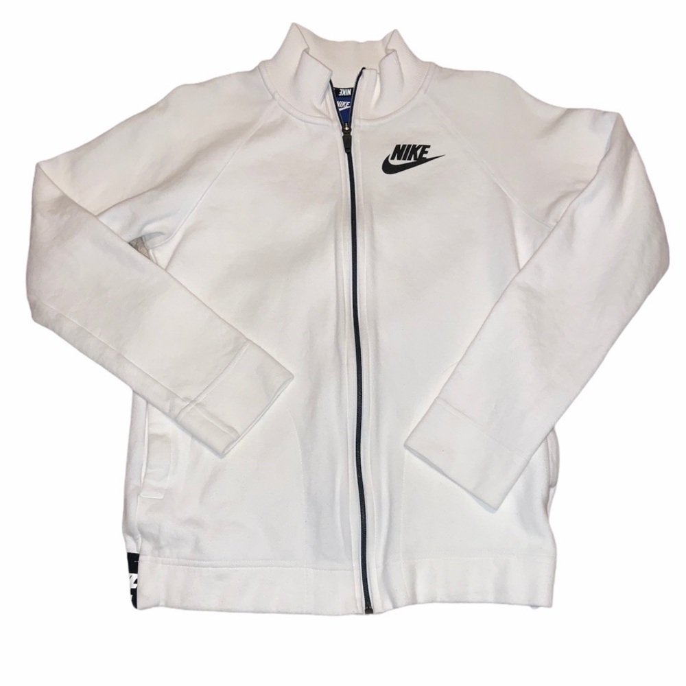 white nike jacket